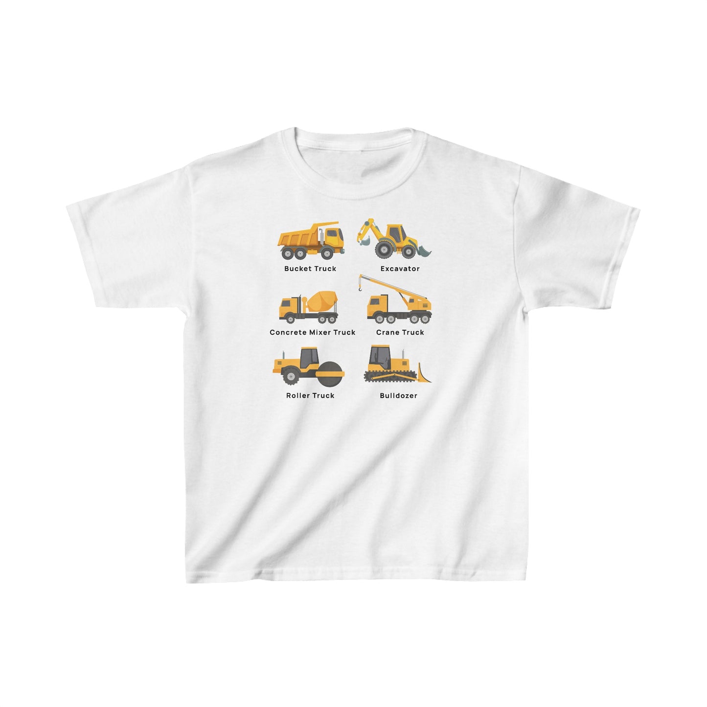 Construction Vehicles Tshirt